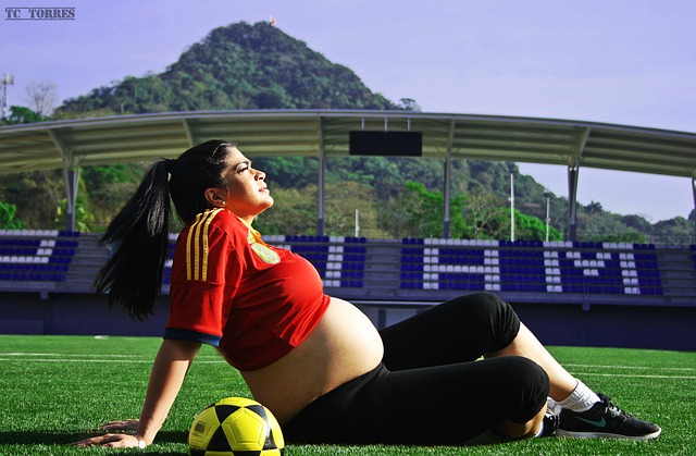těhotenství a fotbal