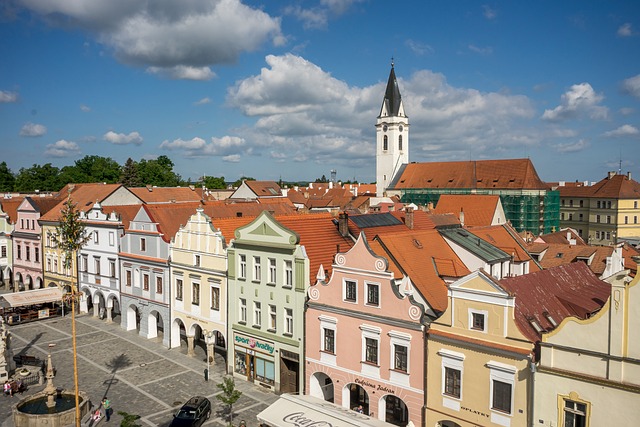 náměstí v Třeboni